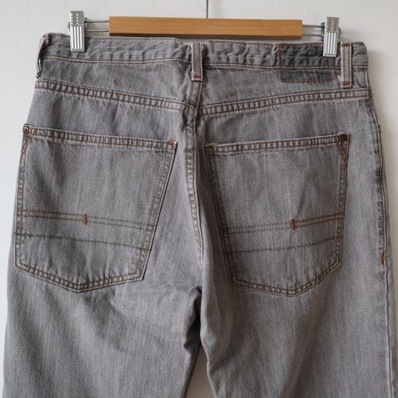 Calvin Klein Grey Bootcut Jeans, Size 33 - Picture 5 of 16